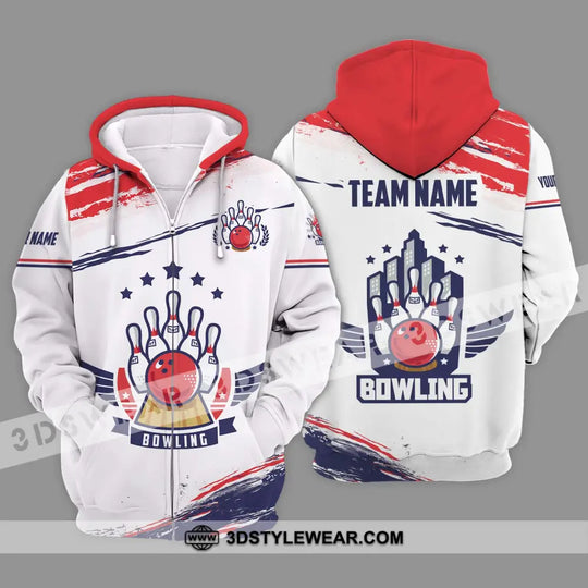 Unisex Shirt - Custom Name And Team Name Bowling Shirt, Bowling Stars style option 2