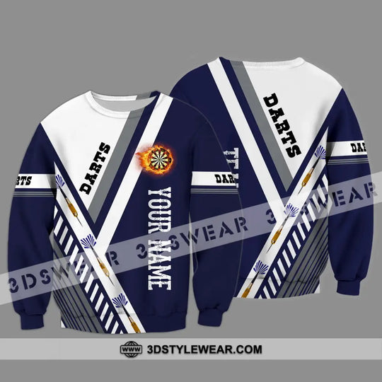 Unisex Shirt - Custom Name And Team Name Shirt, Darts And Arrows style option 4