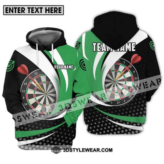 Unisex Shirt - Custom Name And Team Name Darts Shirt, Darts Lover style option 3