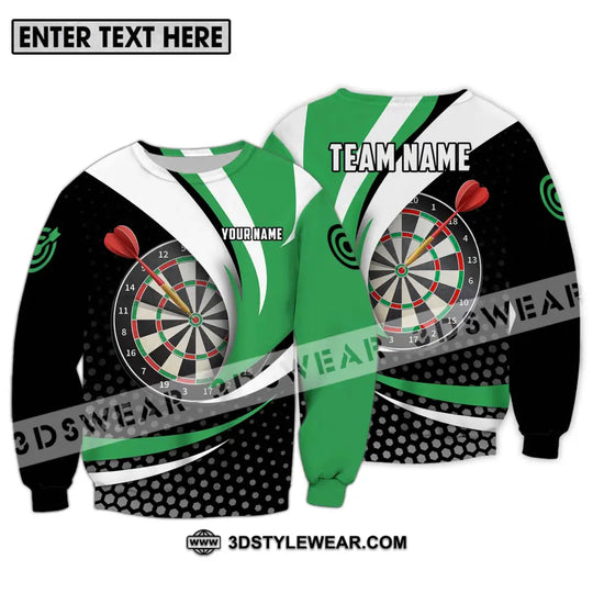 Unisex Shirt - Custom Name And Team Name Darts Shirt, Darts Lover style option 4