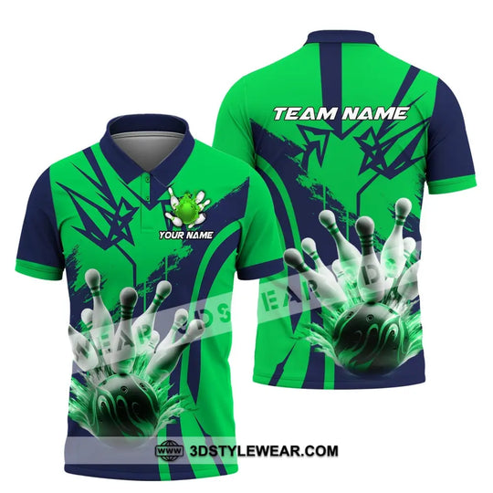 Unisex Shirt, Custom Name and Team Name Shirt for Bowling Lover, Bowling Shirt, Bowling Hoodie Shirt Polo Long Sleeve style option 4