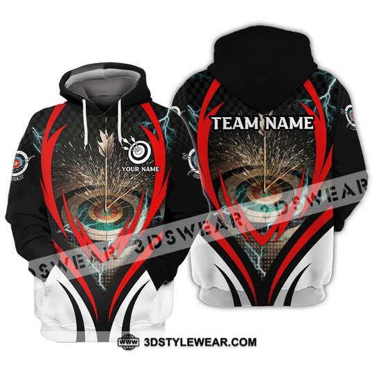 Unisex Shirt - Custom Name And Team Name On Target Archery Shirt style option 3