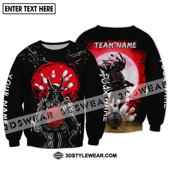 Unisex Shirt - Custom Name And Team Name Shirt, Warriors Bowling Shirt style option 4