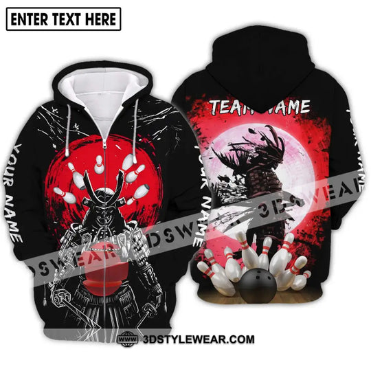 Unisex Shirt - Custom Name And Team Name Shirt, Warriors Bowling Shirt style option 2