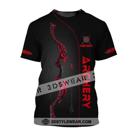 Unisex Shirt, Custom Name Archer Shirt, Archery Polo Long Sleeve, Archer Gift style option 2