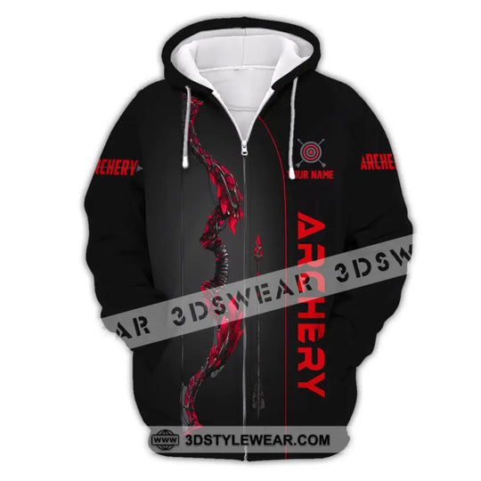 Unisex Shirt, Custom Name Archer Shirt, Archery Polo Long Sleeve, Archer Gift style option 3