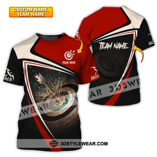Unisex Shirt - Custom Name Archer Shirt Basic style option 1