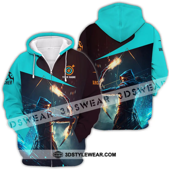 Unisex Shirt - Custom Name Archer Hero Shirt style option 4