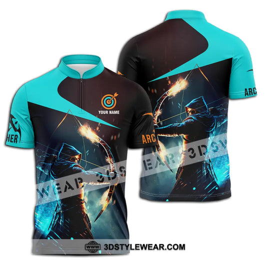 Unisex Shirt - Custom Name Archer Hero Shirt style option 2