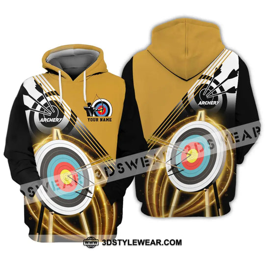 Unisex Shirt - Custom Name Archery Hit The Target Shirt style option 3