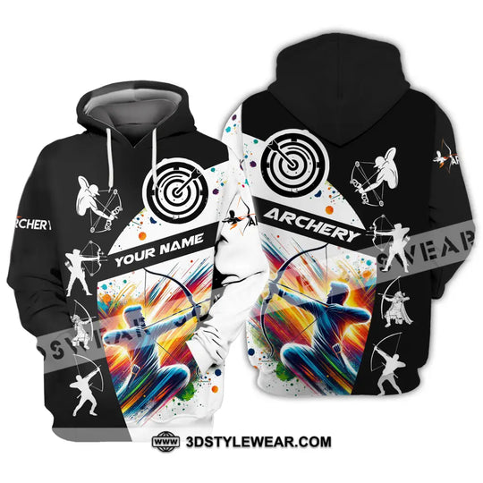 Unisex Shirt - Custom Name Archery Shirt style option 3