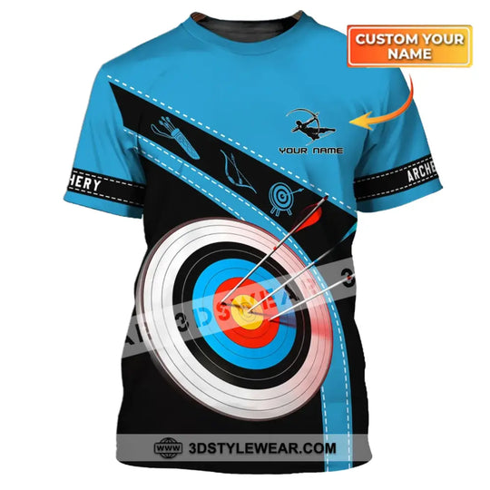 Unisex Shirt - Custom Name Shirt - Archery Lover Shirt style option 1
