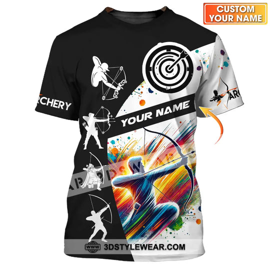 Unisex Shirt - Custom Name Archery Shirt style option 1