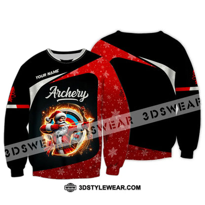 Unisex Shirt Custom Name Archery T-Shirt Archer Hoodie Long Sleeve Gift For Lovers / S T-Shirt