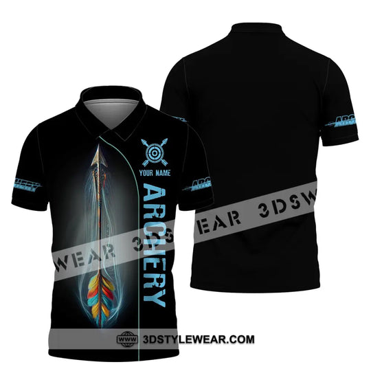 Unisex Shirt, Custom Name Archery Shirt, Archery T-Shirt Hoodie Long Sleeve Shirt, Gift for Archery Lover style option 4