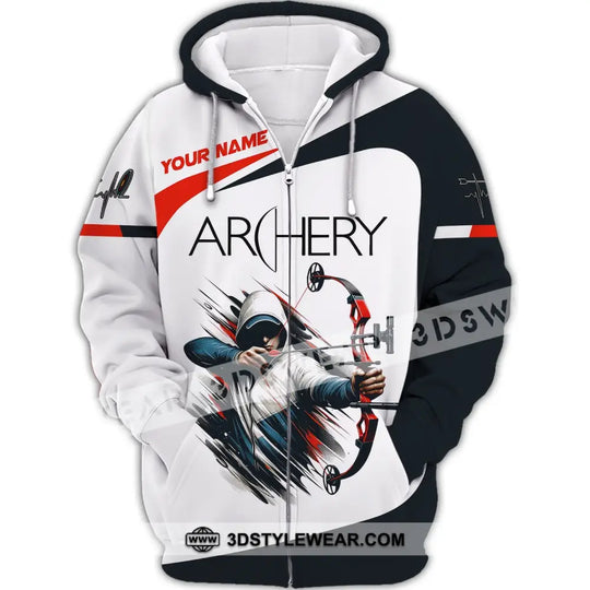 Unisex Shirt, Custom Name Archery T-Shirt, Archery Polo, Archery Gifts, Shirt For Archery Lovers style option 3