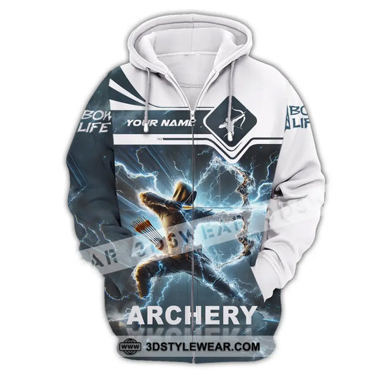 Unisex Shirt - Custom Name Shirt Archery style option 3