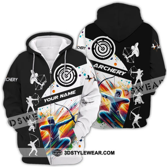 Unisex Shirt - Custom Name Archery Shirt style option 4