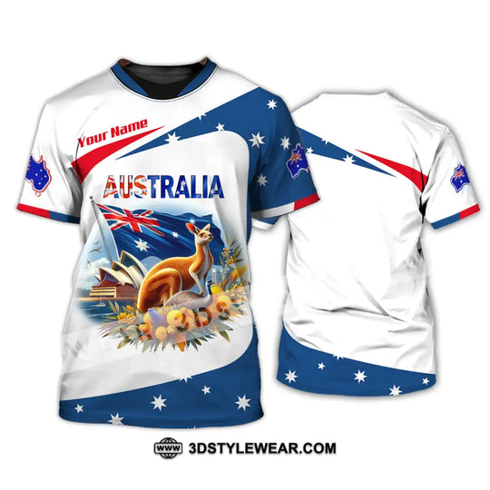 Unisex Shirt, Custom Name Australia Shirt, Australia Lover Polo Long Sleeve Shirt, Australia Gift style option 2