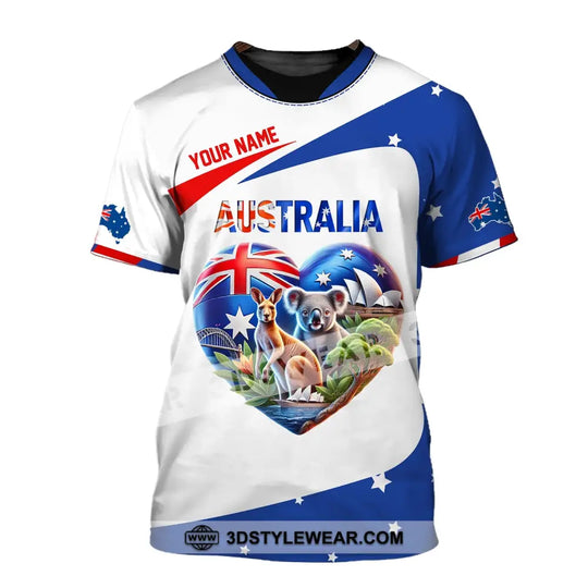 Unisex Shirt, Custom Name Australia Shirt, Australia Polo Long Sleeve Shirt, Australian Gift style option 2