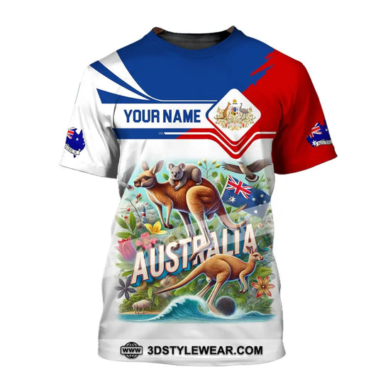 Unisex Shirt, Custom Name Australia Shirt, Australia Polo Long Sleeve, Australia Gift style option 2