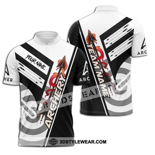Unisex Shirt - Custom Name Basic Archery Player Shirt style option 2