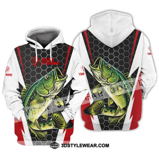 Unisex Shirt - Custom Name Shirt - Bass Fishing Shirt style option 3