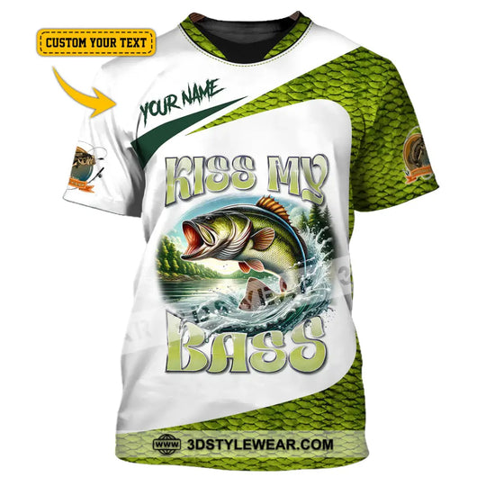 Unisex Shirt, Custom Name Bass Fishing Shirt, Fishing Lover Shirt, Bass Fishing Hoodie Shirt Polo Long Sleeve style option 1