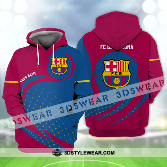 Unisex Shirt - Custom Name Blaugrana Shirt style option 4