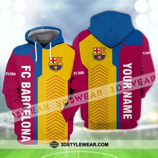 Unisex Shirt - Custom Name Blaugrana Lover Ball Shirt style option 4