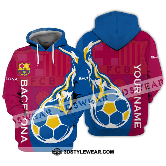 Unisex Shirt - Custom Name Blaugrana Lover Shirt style option 4