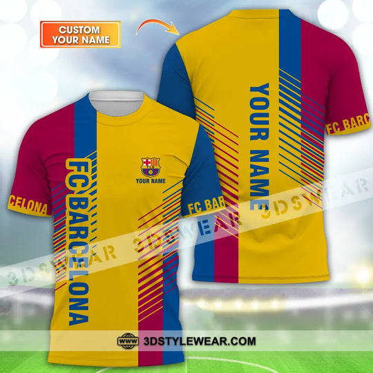 Unisex Shirt - Custom Name Blaugrana Lover Shirt style option 1