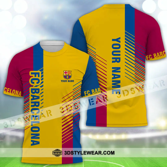 Unisex Shirt - Custom Name Blaugrana Lover Shirt style option 2