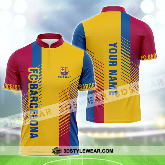 Unisex Shirt - Custom Name Blaugrana Lover Shirt style option 3