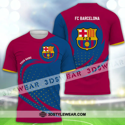Unisex Shirt - Custom Name Blaugrana T-Shirt / S T-Shirt