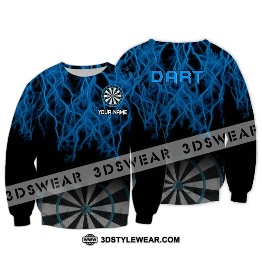 Unisex Shirt - Custom Name Shirt Blue Dart style option 4