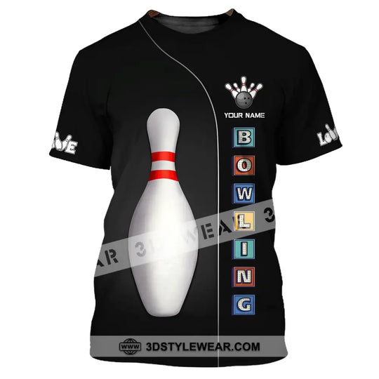 Unisex Shirt, Custom Name Bowling Shirt, Shirt For Bowling Lovers, Bowling Gifts style option 2