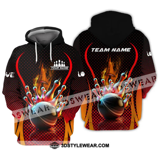 Unisex Shirt - Custom Name Bowling Shirt style option 4