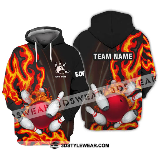 Unisex Shirt - Custom Name Shirt Bowling style option 3
