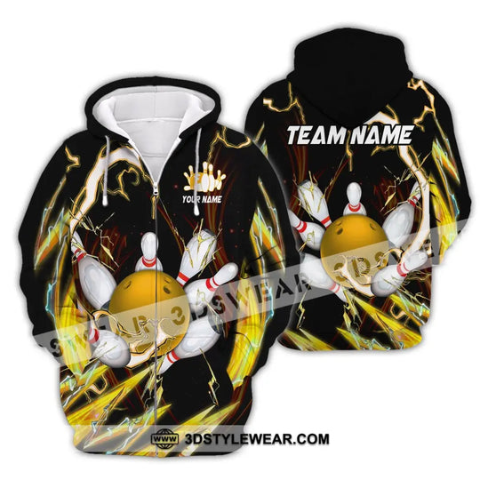 Unisex Shirt, Custom Name Bowling Polo Shirt, Bowling T-Shirt, Bowling Hoodie Long Sleeve Shirt style option 4