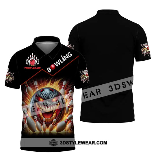 Unisex Shirt, Custom Name Bowling T-Shirt, Bowling Hoodie Long Sleeve Shirt, Bowling Team T-Shirt style option 4