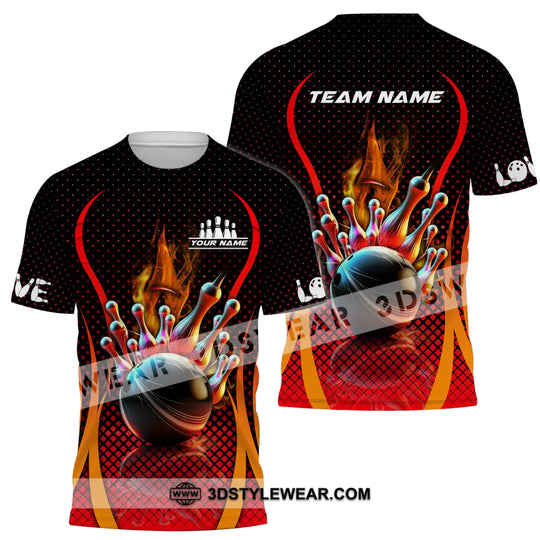 Unisex Shirt - Custom Name Bowling Shirt style option 2