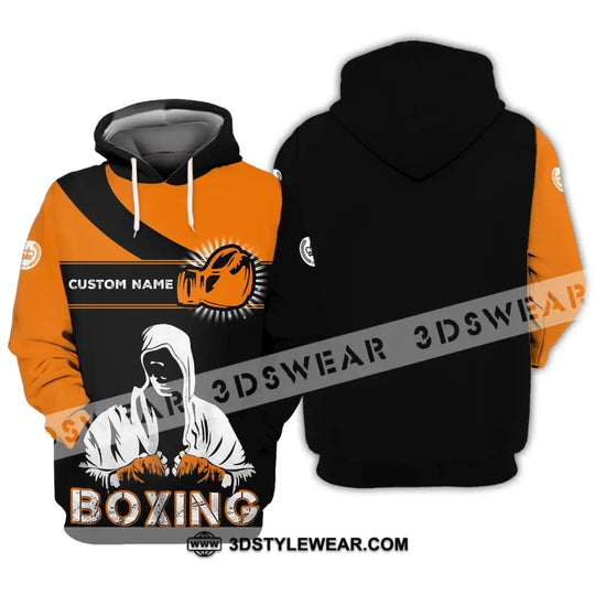 Unisex Shirt - Custom Name Boxing Shirt - Gift For Boxing Lover Unisex Shirt style option 3