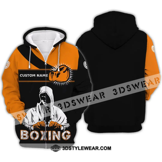 Unisex Shirt - Custom Name Boxing Shirt - Gift For Boxing Lover Unisex Shirt style option 4