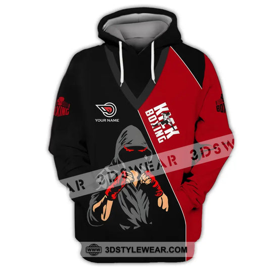 Unisex Shirt - Custom Name Boxing, Kick Boxing Lover Shirt style option 2