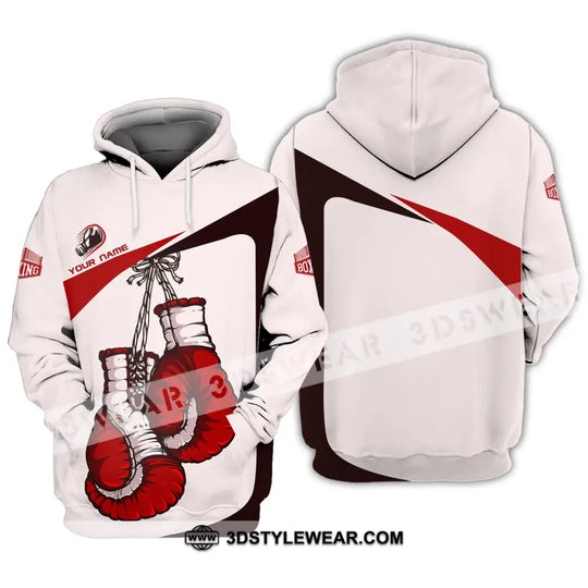 Unisex Shirt - Custom Name Shirt - Boxing Lover Shirt style option 3