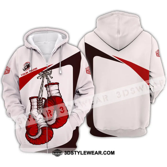Unisex Shirt - Custom Name Shirt - Boxing Lover Shirt style option 4