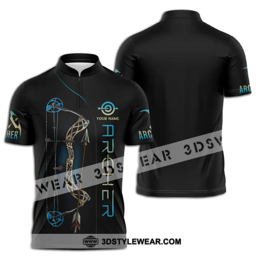 Unisex Shirt - Custom Name Classic Archer Shirt style option 2