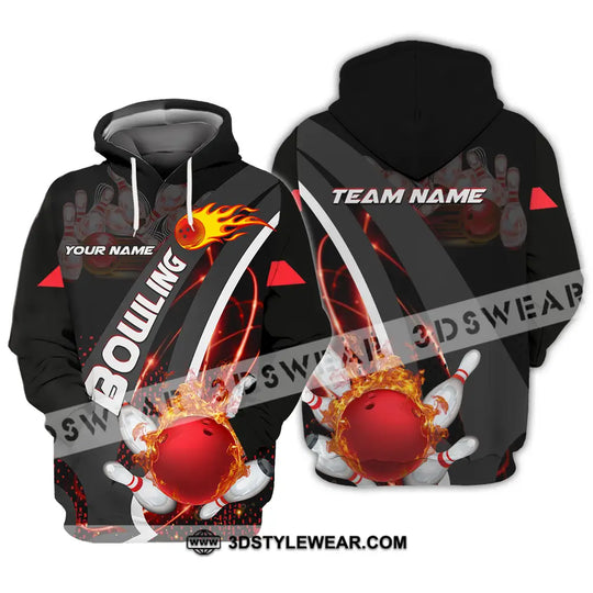 Unisex Shirt - Custom Name Shirt Classic Bowling Lover style option 4