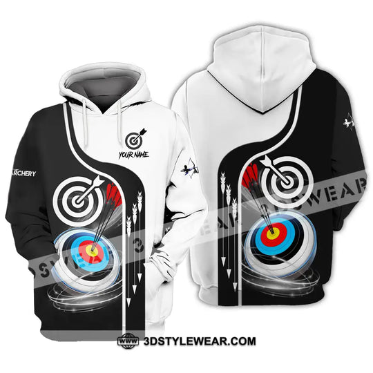 Unisex Shirt - Custom Name Color Sport Shirt, Archery Classic style option 3